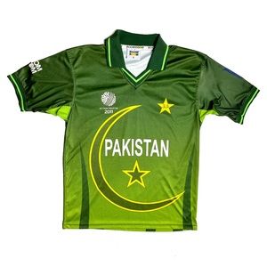 Pakistan 2011 World Cup Cricket Jersey Polo Shirt